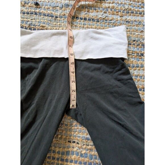 Vtg Y2k Pink Fold Over Waist S Bling Black Pink Animal Print Mid Rise Skinny - Picture 3 of 6